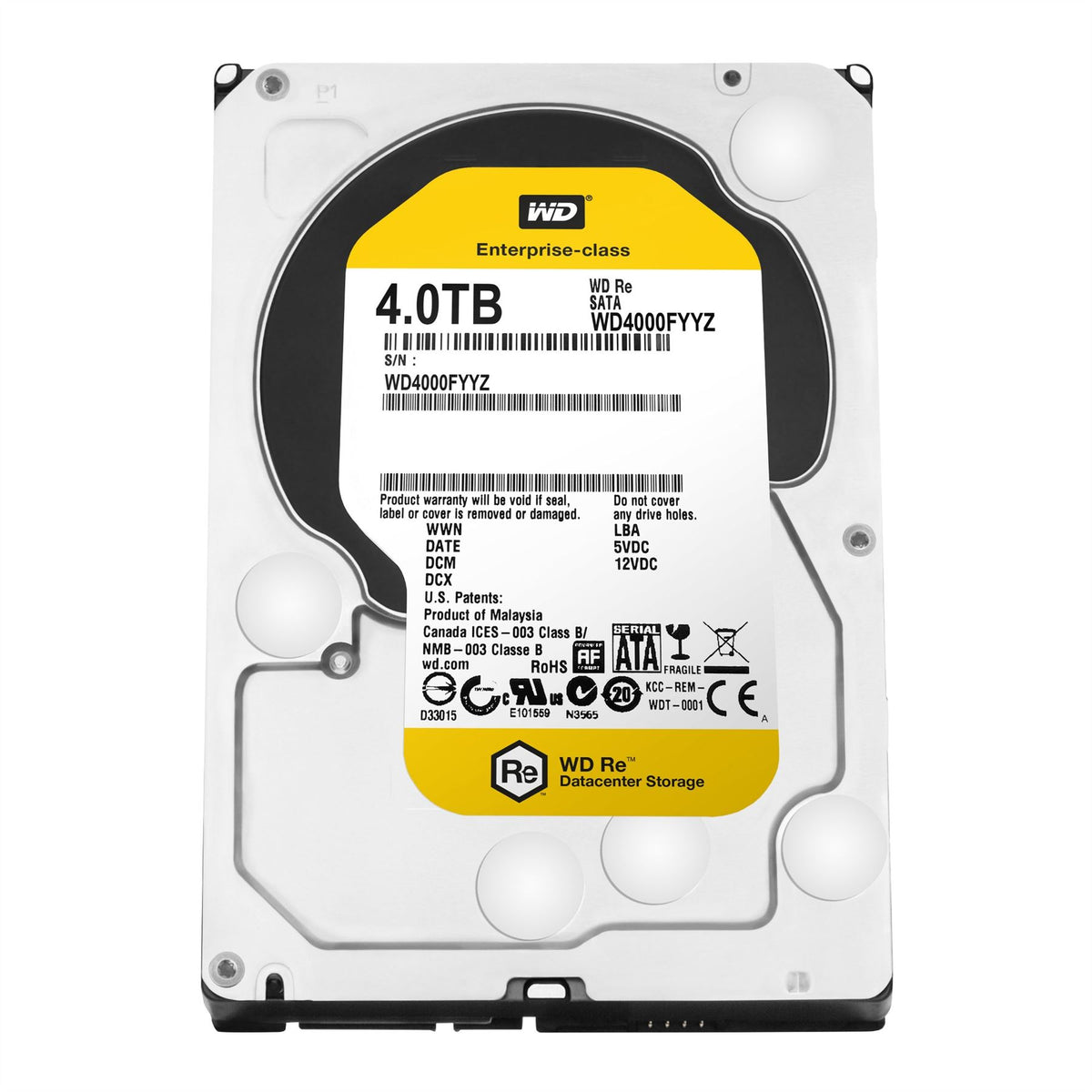 Western Digital RE 4TB 3.5" Serial ATA III