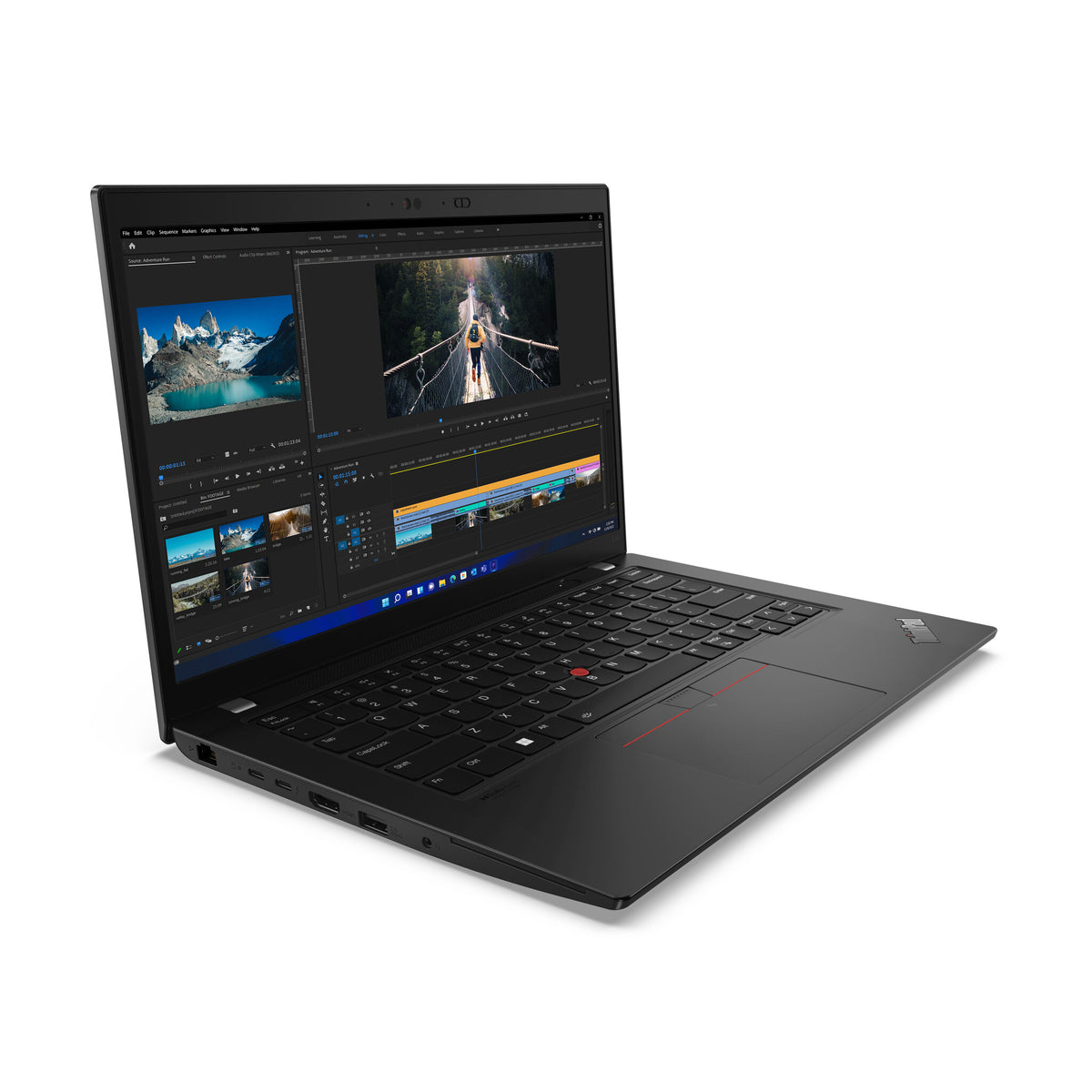 Lenovo ThinkPad L14 Gen 3 Laptop - 35.6 cm (14") - Intel® Core™ i5-1235U - 8 GB DDR4-SDRAM - 256 GB SSD - Wi-Fi 6 - Windows 11 Pro - Black