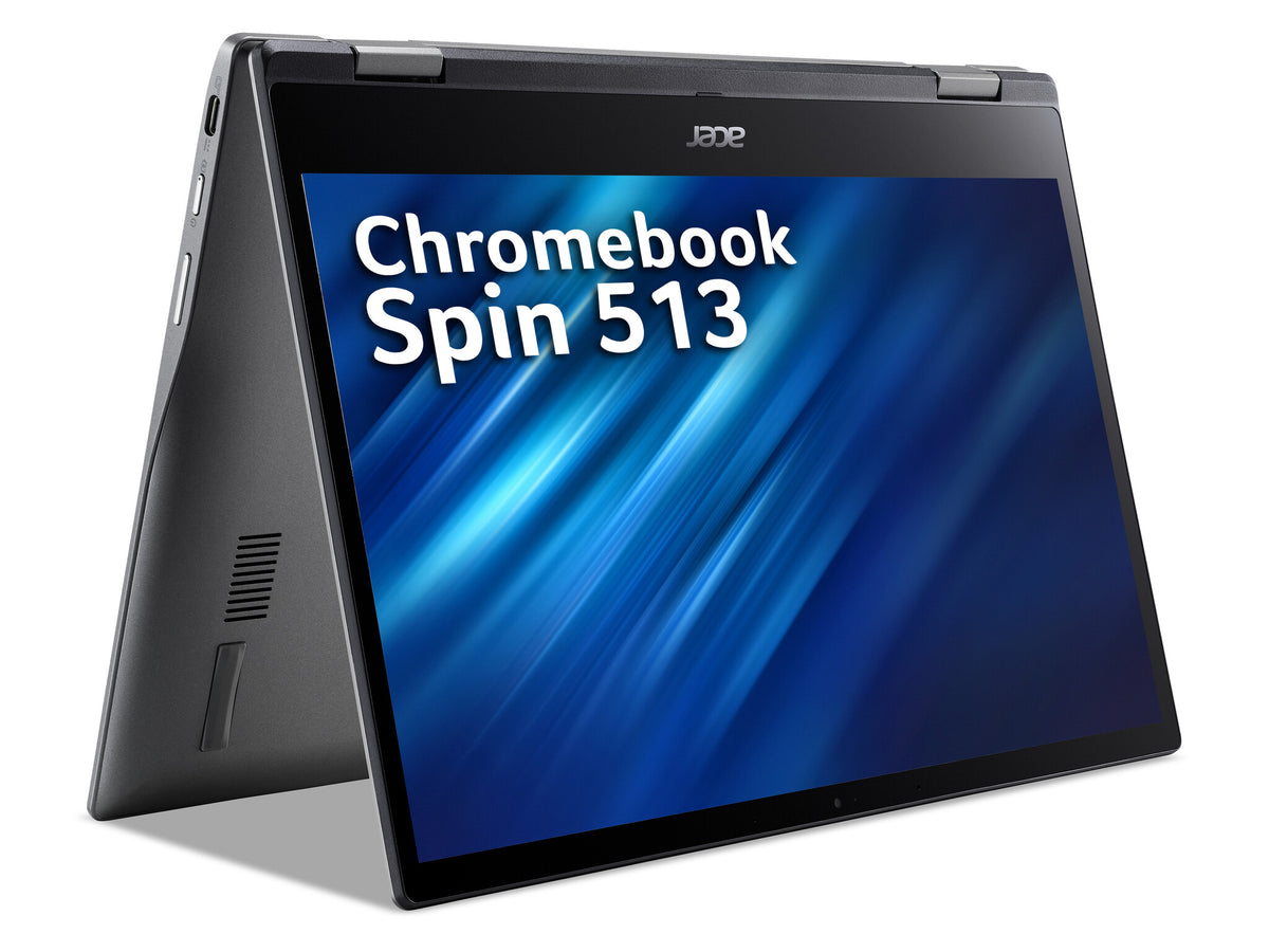 Acer Chromebook Spin 513 - 33.8 cm (13.3&quot;) - Qualcomm Snapdragon 7c - 4 GB LPDDR4x-SDRAM - 64 GB Flash - Qualcomm Adreno 618 - ChromeOS - Grey