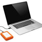 LaCie Rugged Mini - Micro-USB B External hard drive in Orange - 4 TB