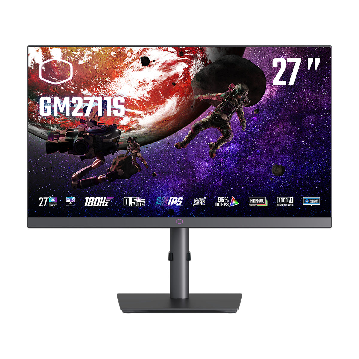Cooler Master Gaming GM2711S - 68.6 cm (27") 2560 x 1440 pixels QHD LED Monitor