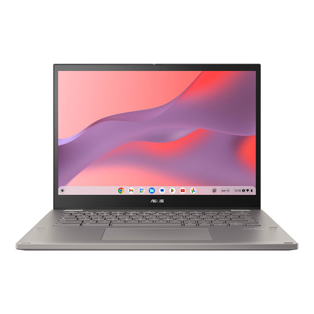 ASUS Chromebook CX34 Flip - 35.6 cm (14") - Touchscreen - Intel® Core™ i7-1255U - 8 GB LPDDR4x-SDRAM - 512 GB SSD - Wi-Fi 6E - ChromeOS - Grey