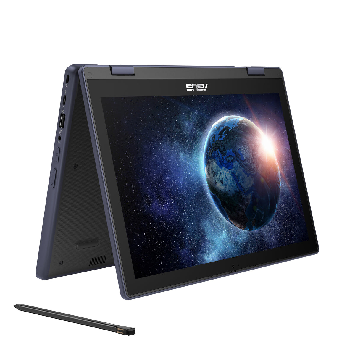 ASUS Hybrid (2-in-1) - 31 cm (12.2") - Touchscreen - Intel® N N100 - 8 GB LPDDR5-SDRAM - 128 GB Flash - Wi-Fi 6E - Windows 11 Pro Education - Grey