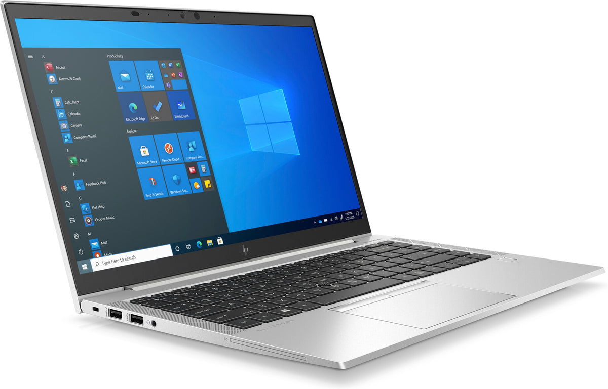 HP EliteBook 840 G8 Laptop - 35.6 cm (14") - Intel® Core™ i5-1145G7 - 8 GB DDR4-SDRAM - 256 GB SSD - Wi-Fi 6 - Windows 10 Pro - Silver