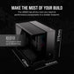 Corsair iCUE LINK 2500X RGB - Micro ATX Mid Tower Case in Black