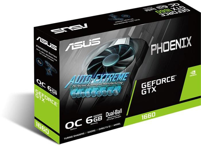 ASUS Phoenix - NVIDIA 6 GB GDDR6 GeForce GTX 1660 SUPER graphics card