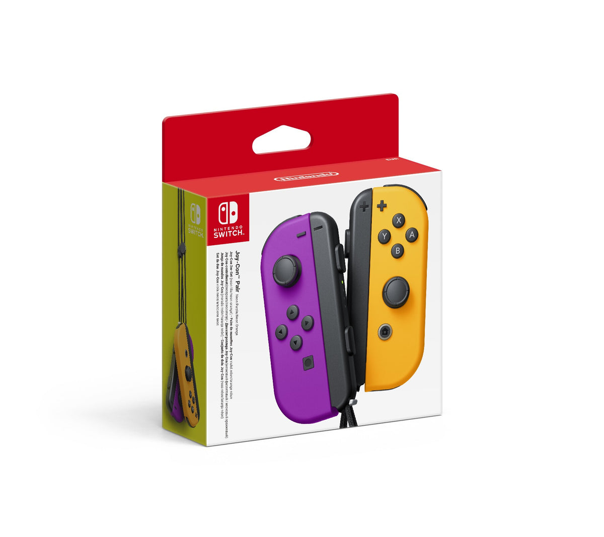 Nintendo Joy-Con - Bluetooth Gamepad in Orange & Purple