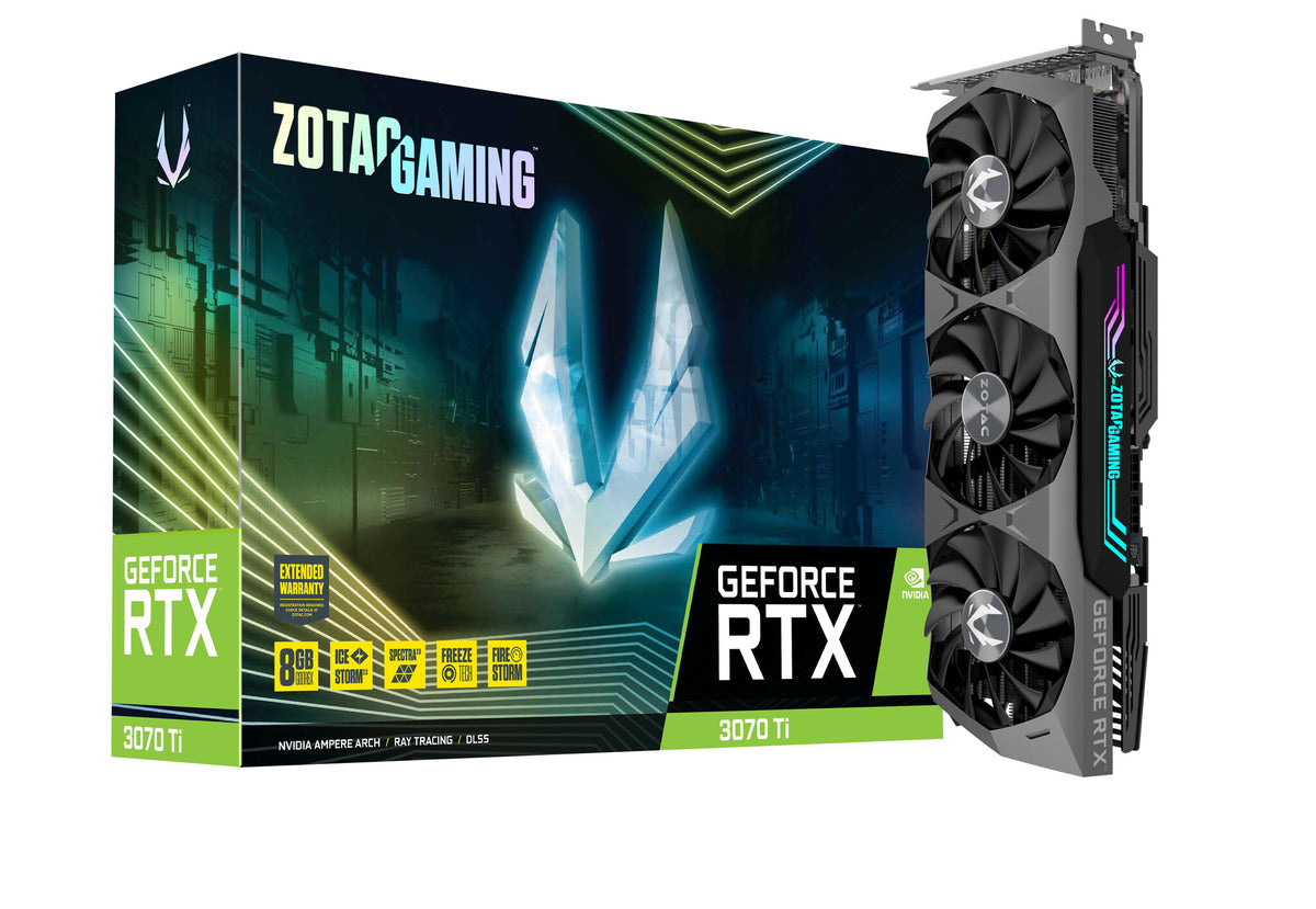 Zotac GAMING - NVIDIA 8 GB GDDR6X GeForce RTX 3070 Ti graphics card