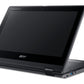 Acer TravelMate Spin B3 Hybrid (2-in-1) - 29.5 cm (11.6") - Touchscreen - Intel® Celeron® N6000 - 8 GB DDR4-SDRAM - 256 GB SSD - Wi-Fi 6 - Windows 11 Pro - Black