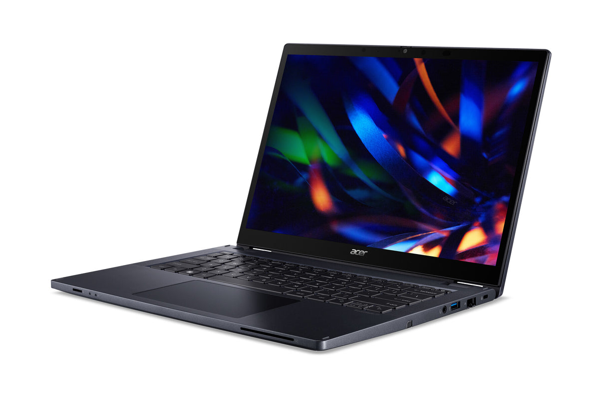 Acer TravelMate Spin P4 - Hybrid (2-in-1) - 35.6 cm (14&quot;) - Touchscreen - Intel® Core™ i5-1335U - 16 GB DDR4-SDRAM - 512 GB SSD - Wi-Fi 6E - Windows 11 Pro - Blue