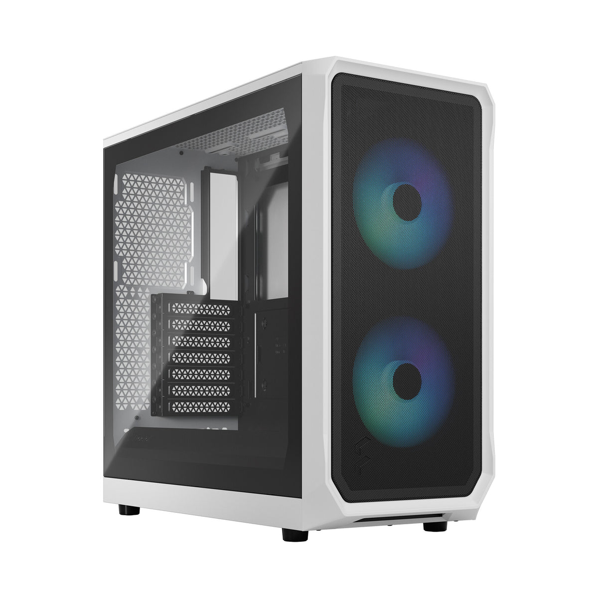 Fractal Design Focus 2 RGB - ATX Mid Tower Case in White