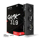 XFX Speedster QICK 319 "Black Edition" - AMD 12 GB GDDR6 Radeon RX 7700 XT graphics card