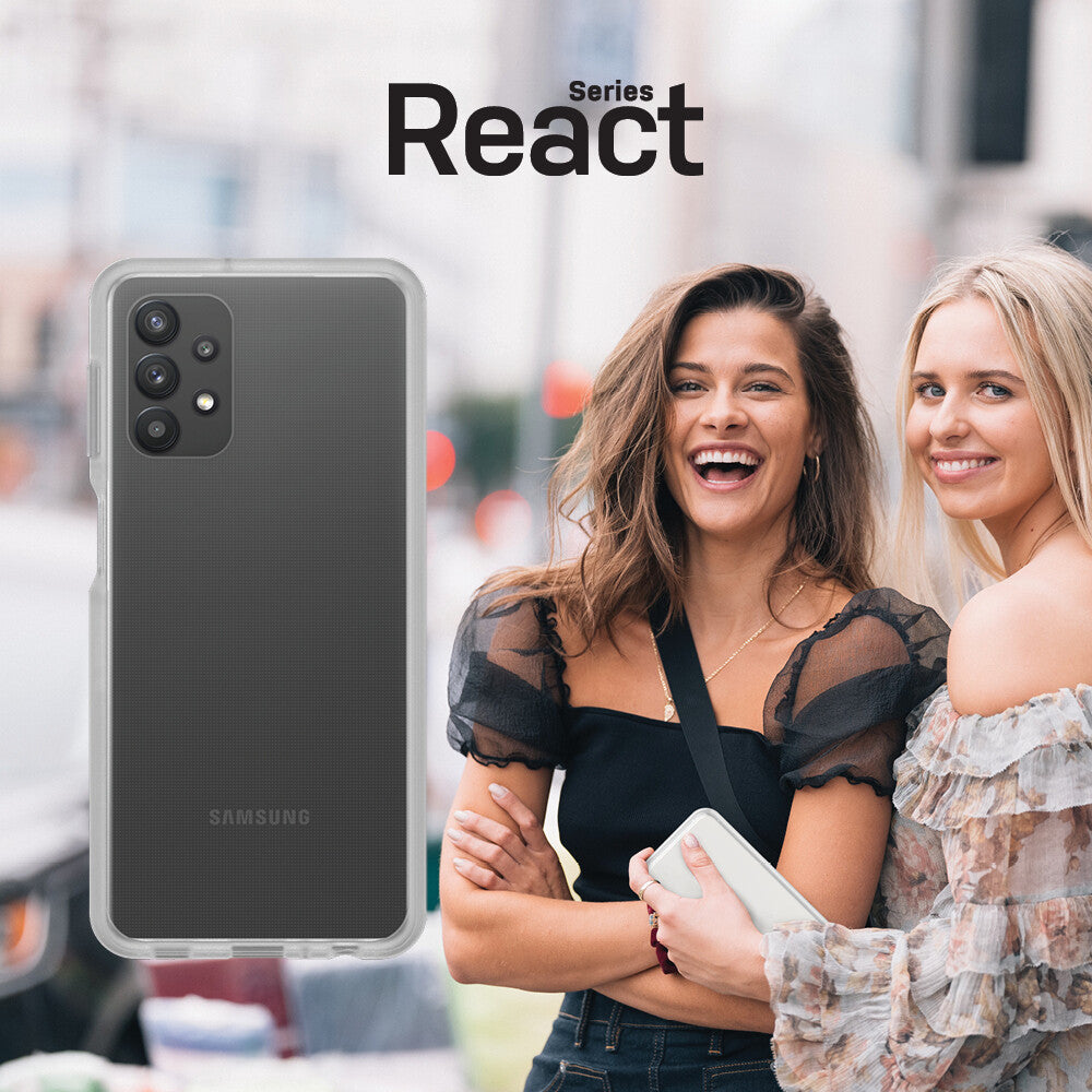 OtterBox React Series for Galaxy A32 (5G) in Transparent