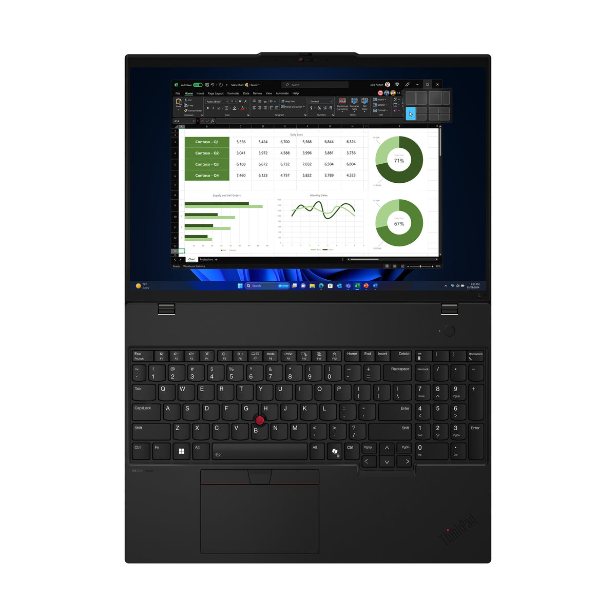 Lenovo ThinkPad L16 Laptop - 40.6 cm (16&quot;) - Intel Core Ultra 7 155U - 16 GB DDR5-SDRAM - 512 GB SSD - Wi-Fi 6E - Windows 11 Pro - Black