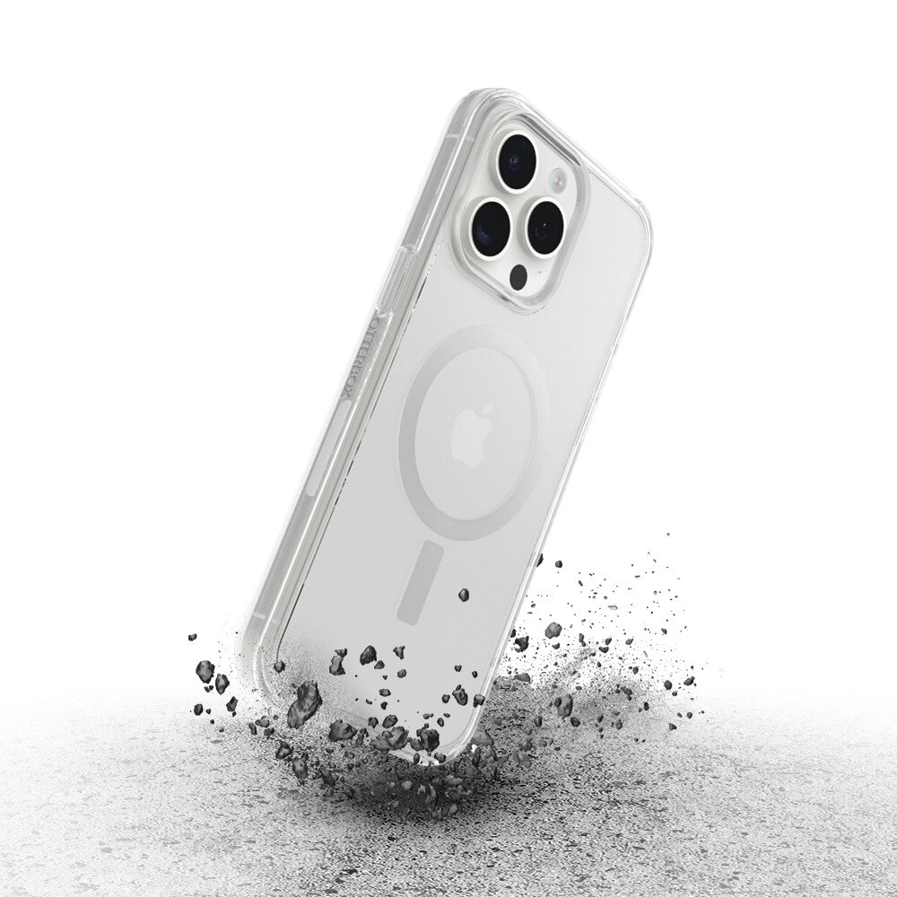 OtterBox Symmetry Series with MagSafe for iPhone 15 Pro Max in Clear - No Packaging