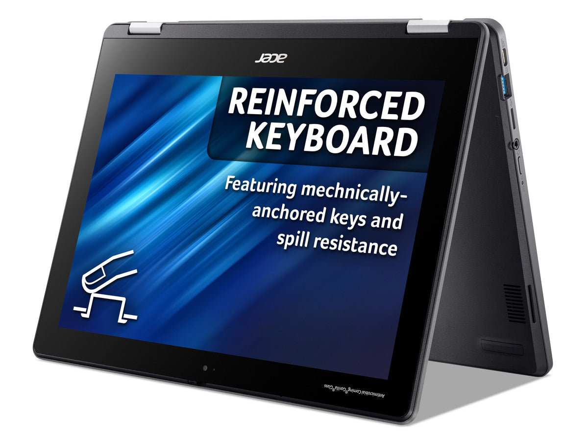 Acer Chromebook Spin 512 - 30.5 cm (12") - Intel® Celeron® N5100 - 4 GB LPDDR4x-SDRAM - 32 GB eMMC - Wi-Fi 6 - ChromeOS - Black