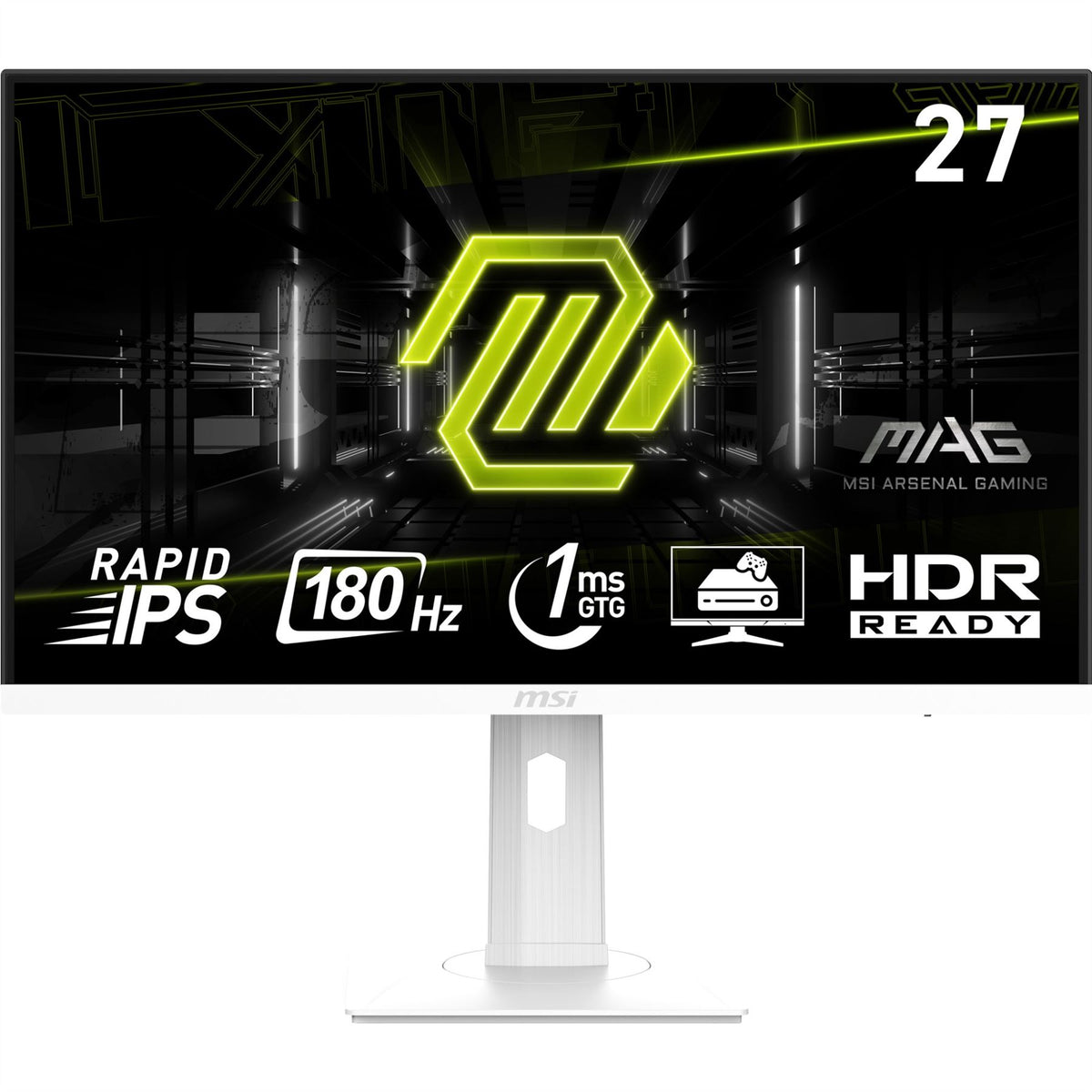 MSI MAG 274PFW computer monitor 68.6 cm (27&quot;) 1920 x 1080 pixels Full HD White