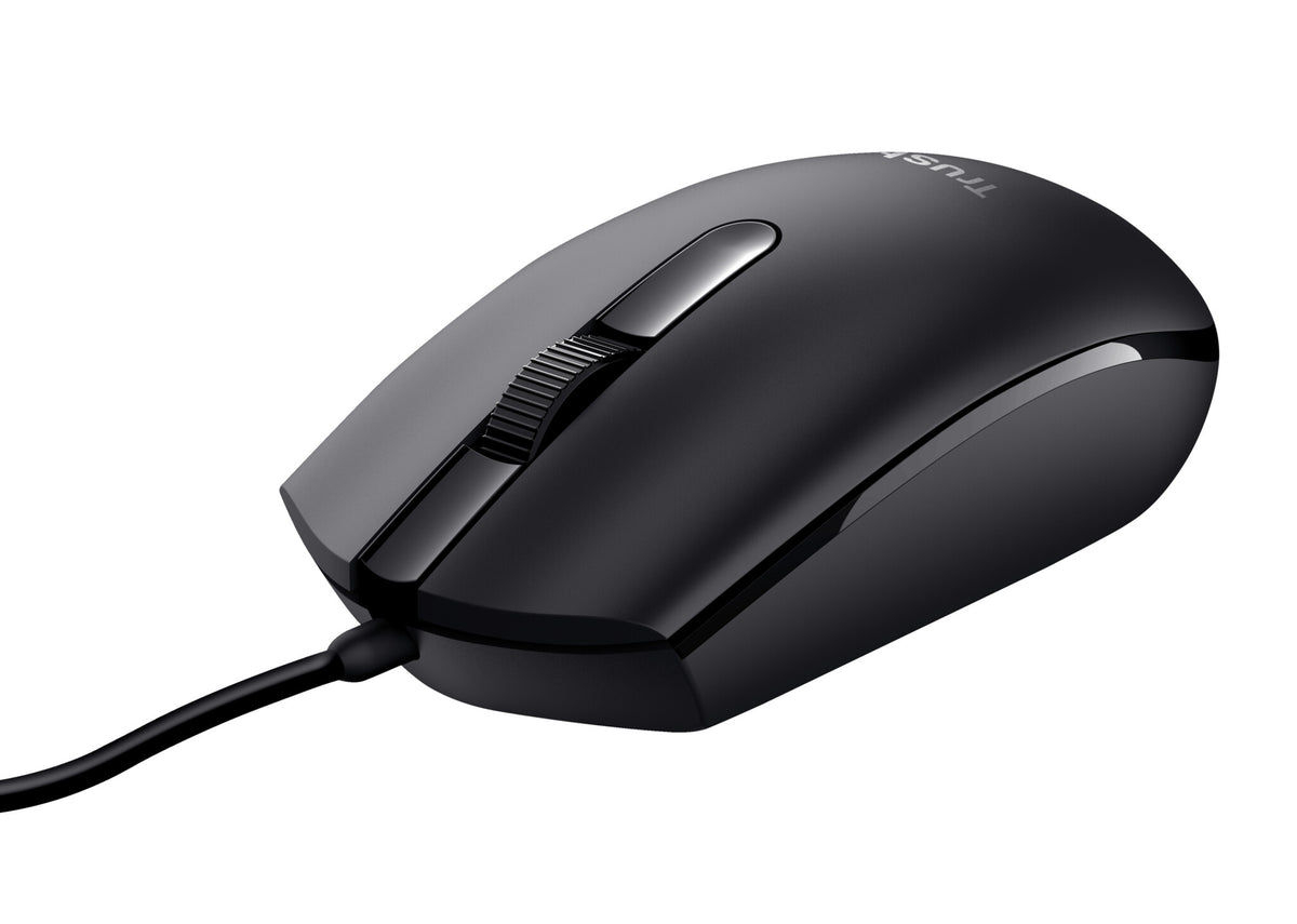 Trust Basi USB Type-A Optical mouse - 1,200 DPI