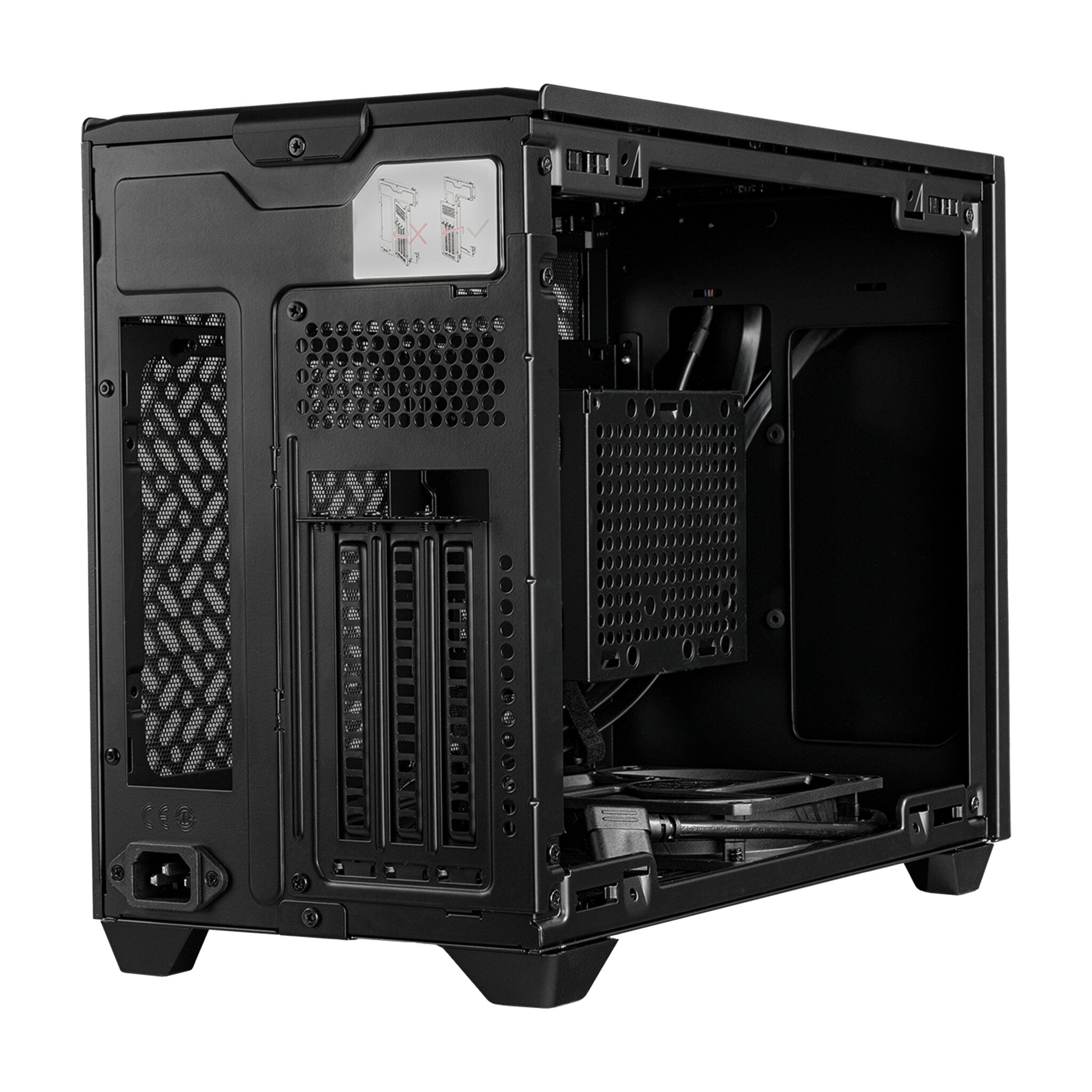 Cooler Master NR200P V2 ブラック 美品 Cooler Master MasterBox NR200P V2 - Mini ITX Desktop Case in Black