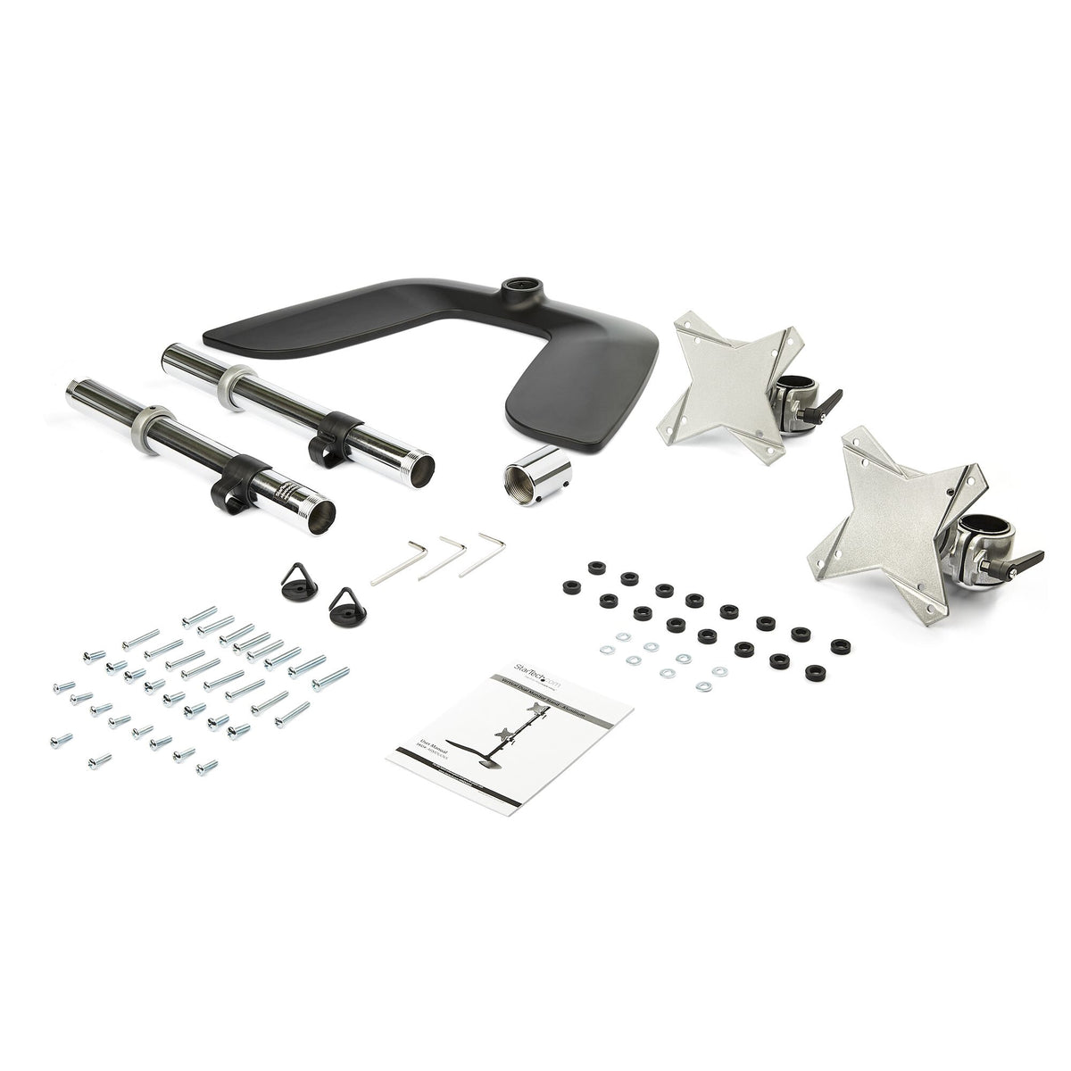 StarTech.com ARMDUOVS - Desk monitor stand for 33 cm (13") to 68.6 cm (27")