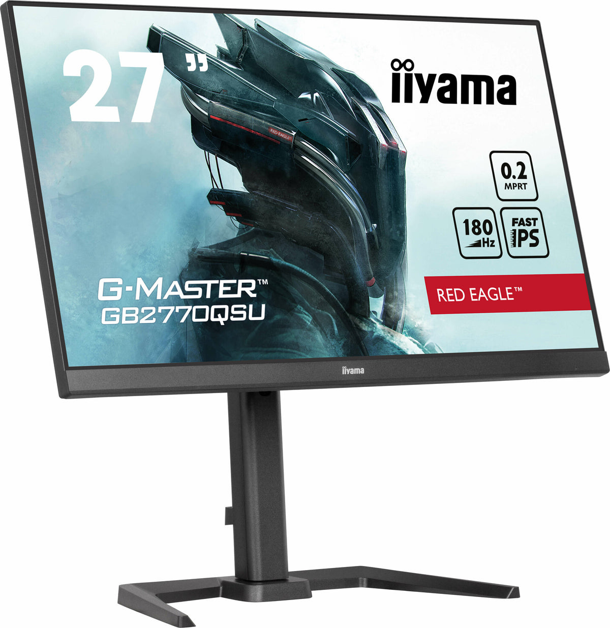 iiyama G-MASTER GB2770QSU-B6 - 68.6 cm (27") - 2560 x 1440 pixels 2K Ultra HD LCD Monitor