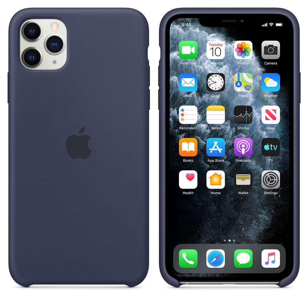 Apple MWYW2ZM/A - Silicone Case for iPhone 11 Pro Max in Midnight Blue