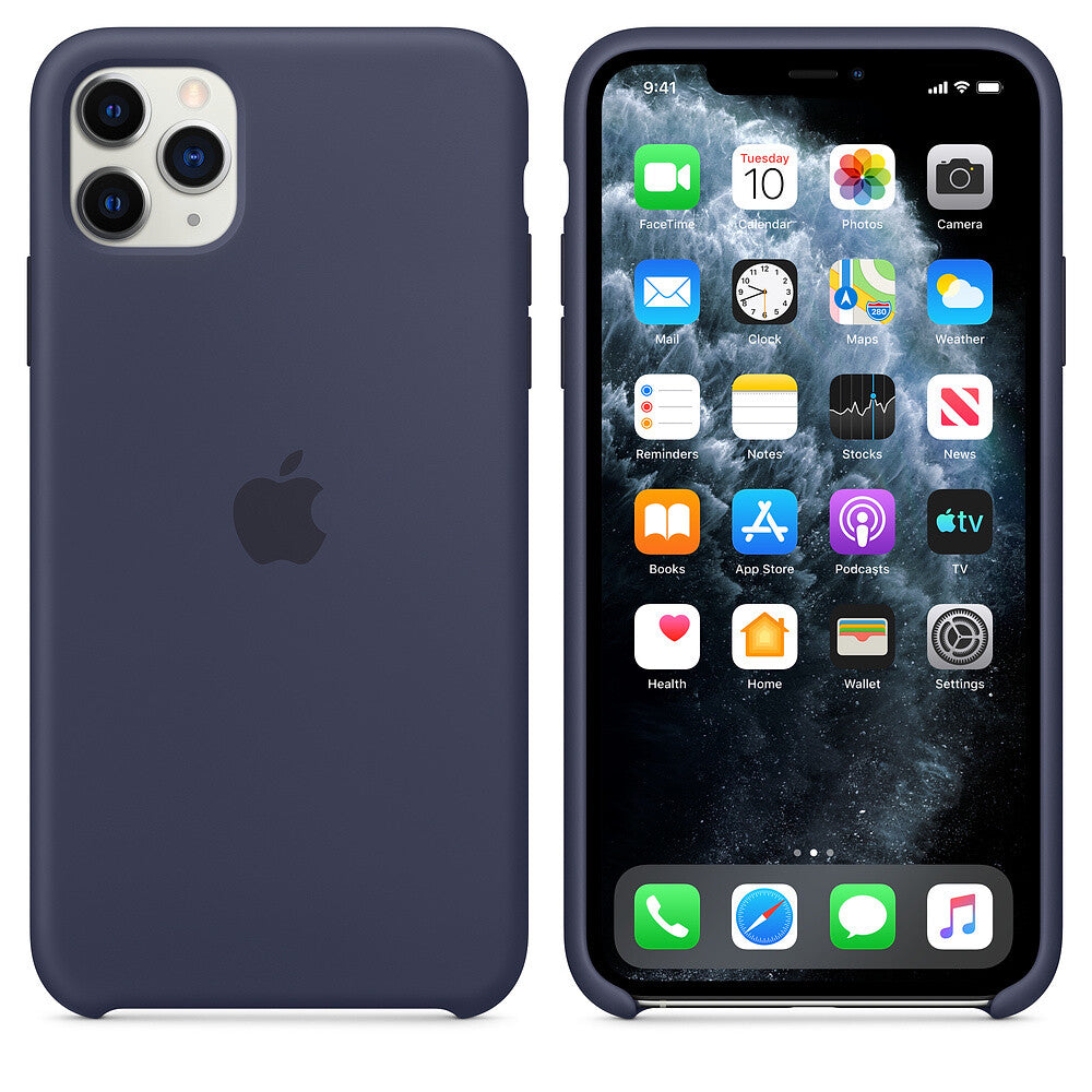 Apple MWYW2ZM/A - Silicone Case for iPhone 11 Pro Max in Midnight Blue