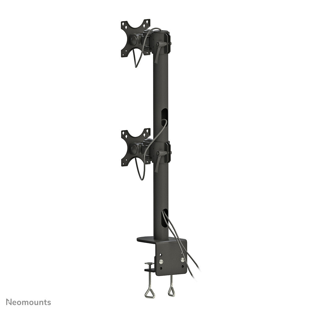 Neomounts FPMA-D960DVBLACKPLUS - Desk monitor mount for 43.2 cm (17") to 124.5 cm (49")