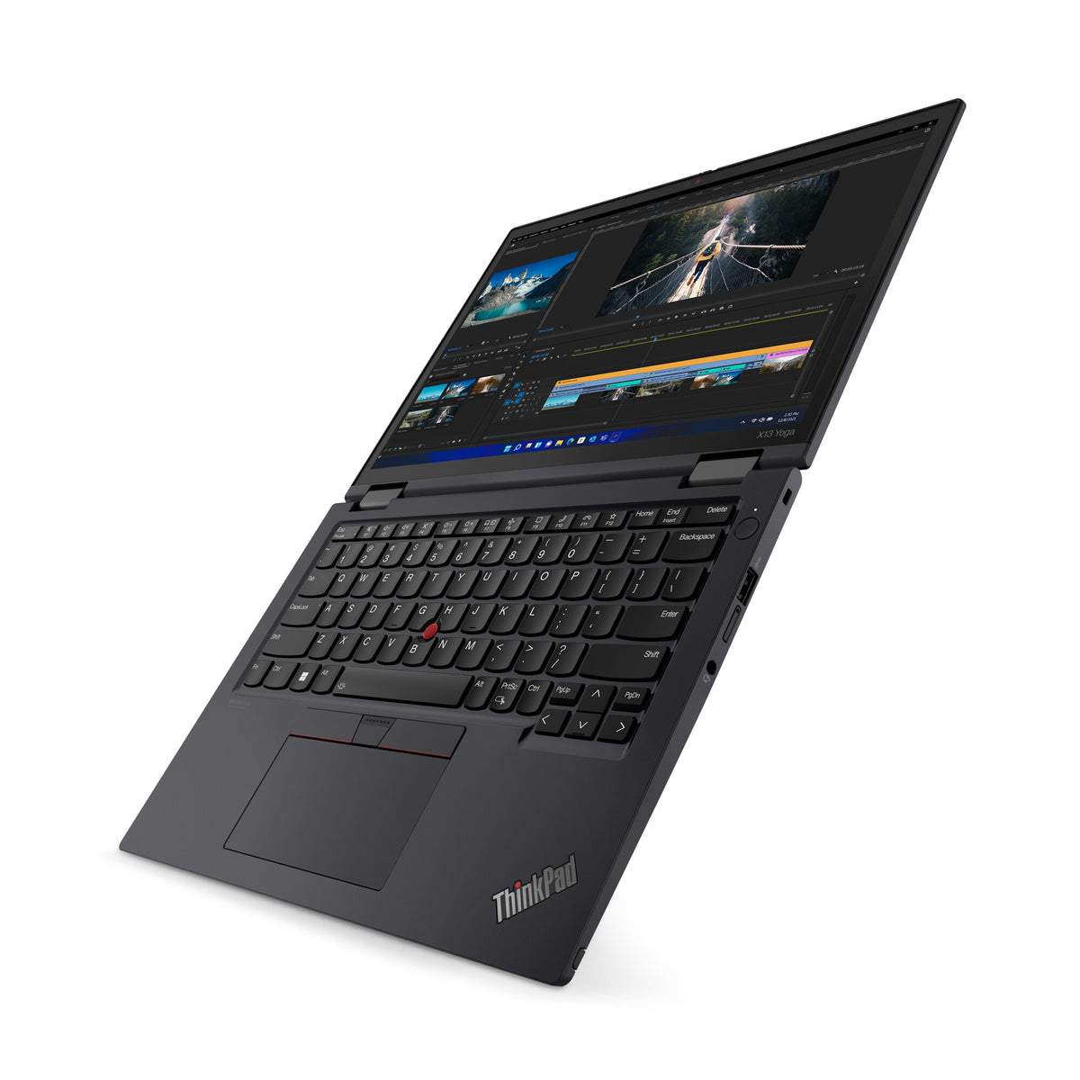 Lenovo ThinkPad X13 Yoga Gen 3 Hybrid (2-in-1) - 33.8 cm (13.3") - Touchscreen - Intel® Core™ i5-1235U - 16 GB LPDDR4x-SDRAM - 256 GB SSD - Wi-Fi 6E - Windows 11 Pro - Black
