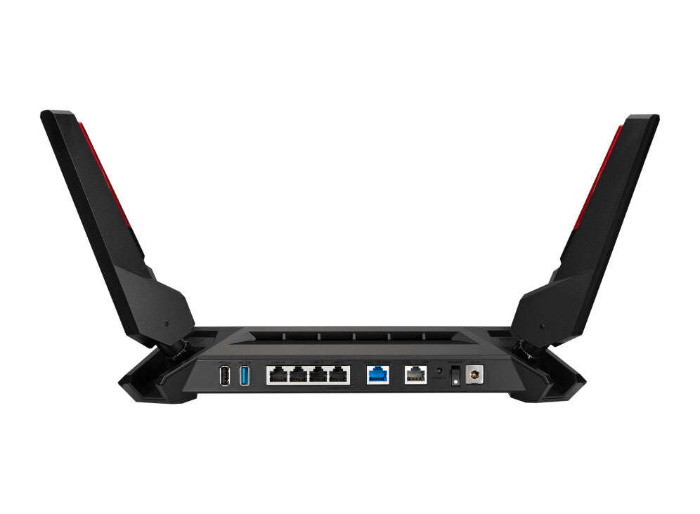 ASUS ROG Rapture GT-AX6000 - 2.5 Gigabit Ethernet Dual-band (2.4 GHz / 5 GHz) wireless router in Black