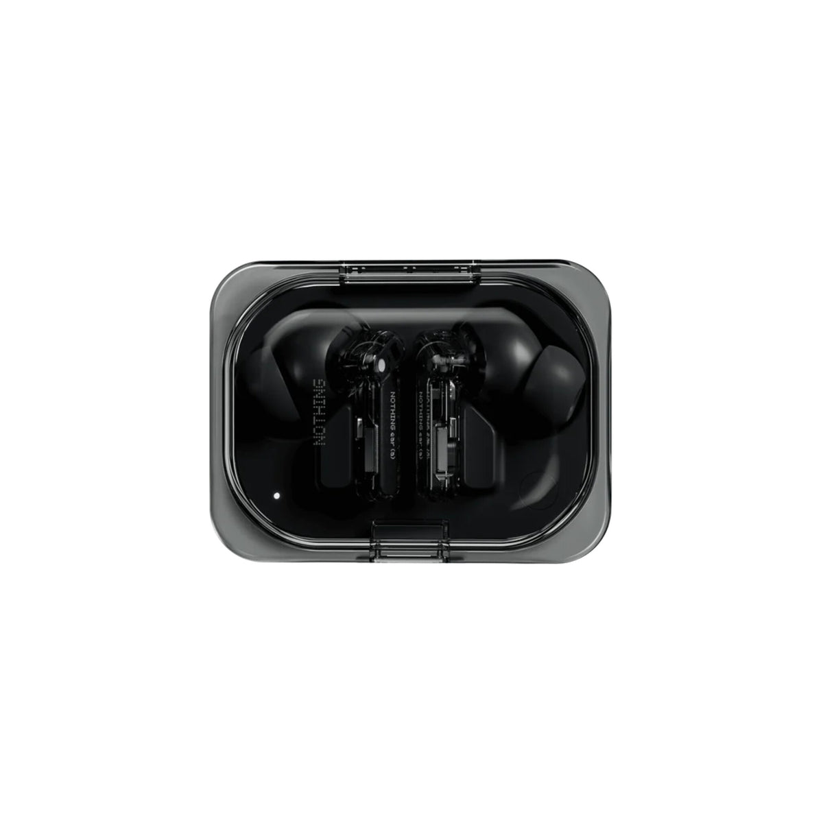 Nothing Ear (a) - True Wireless Stereo (TWS) In-ear Bluetooth Earbuds in Transparent / Black