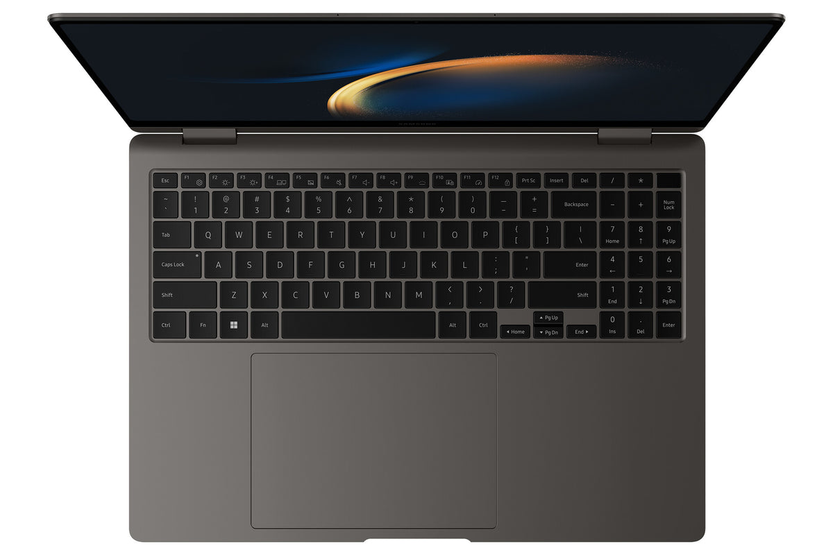 Samsung Galaxy Book3 Pro 360 Hybrid (2-in-1) - 40.6 cm (16") - Touchscreen - Intel® Core™ i7-1360P - 16 GB LPDDR5-SDRAM - 1 TB SSD - Wi-Fi 6E - Windows 11 Home - Graphite