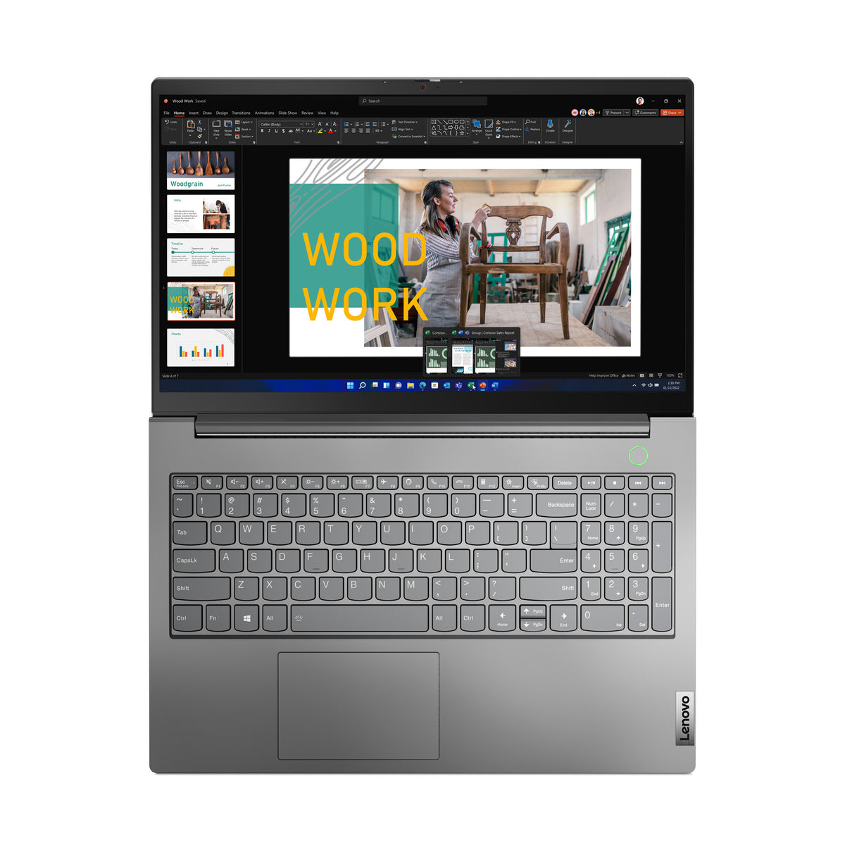 Lenovo ThinkBook 15 G4 IAP Laptop  - 39.6 cm (15.6") - Intel® Core™ i5-1235U - 8 GB DDR4-SDRAM - 256 GB SSD - Wi-Fi 6 - Windows 11 Pro - Grey