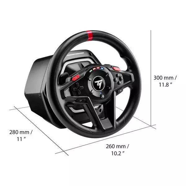 Thrustmaster T128 - Wired USB Steering wheel + Pedals for PC / PS4 / PS5