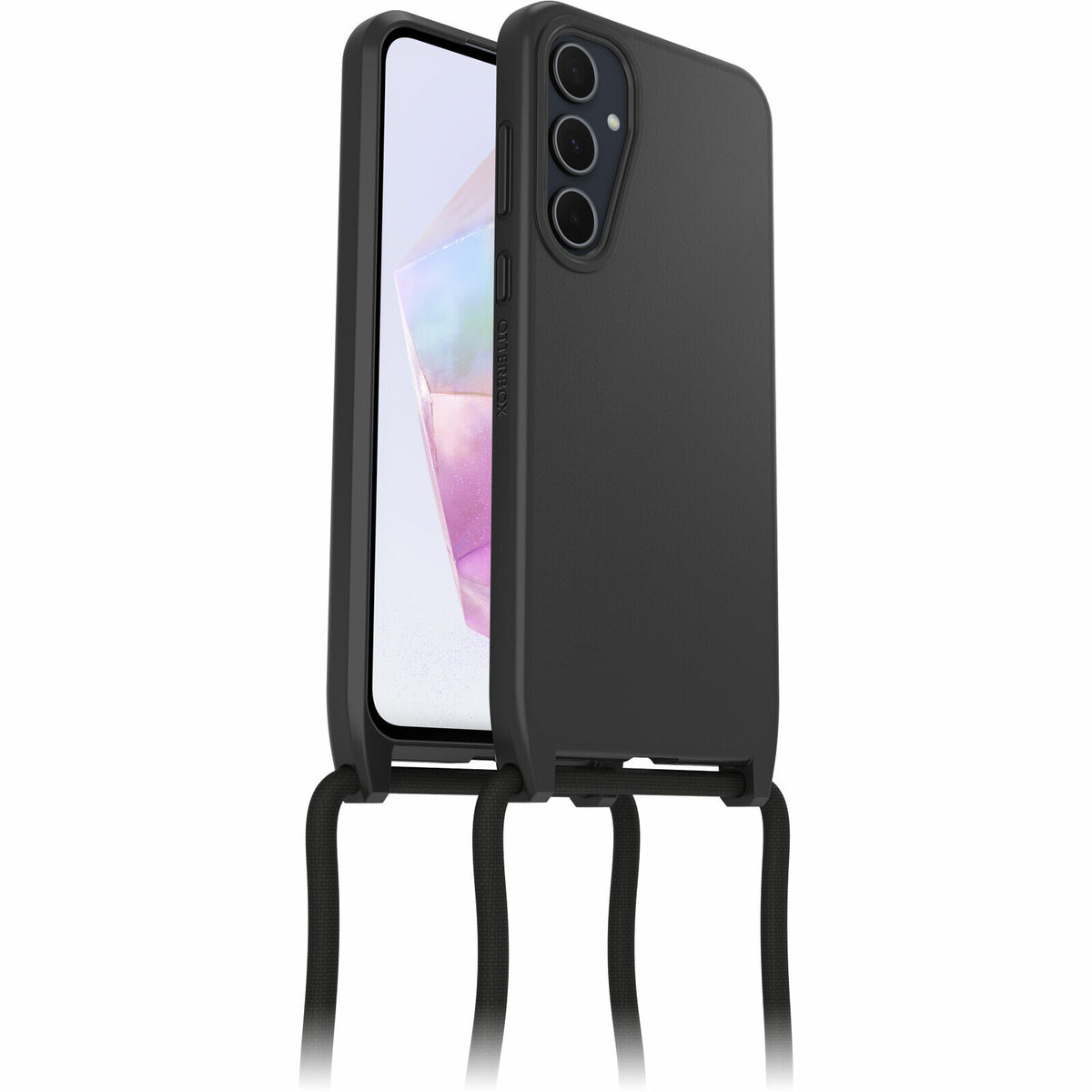 OtterBox React Series Necklace Case for Galaxy A35 (5G) in Black