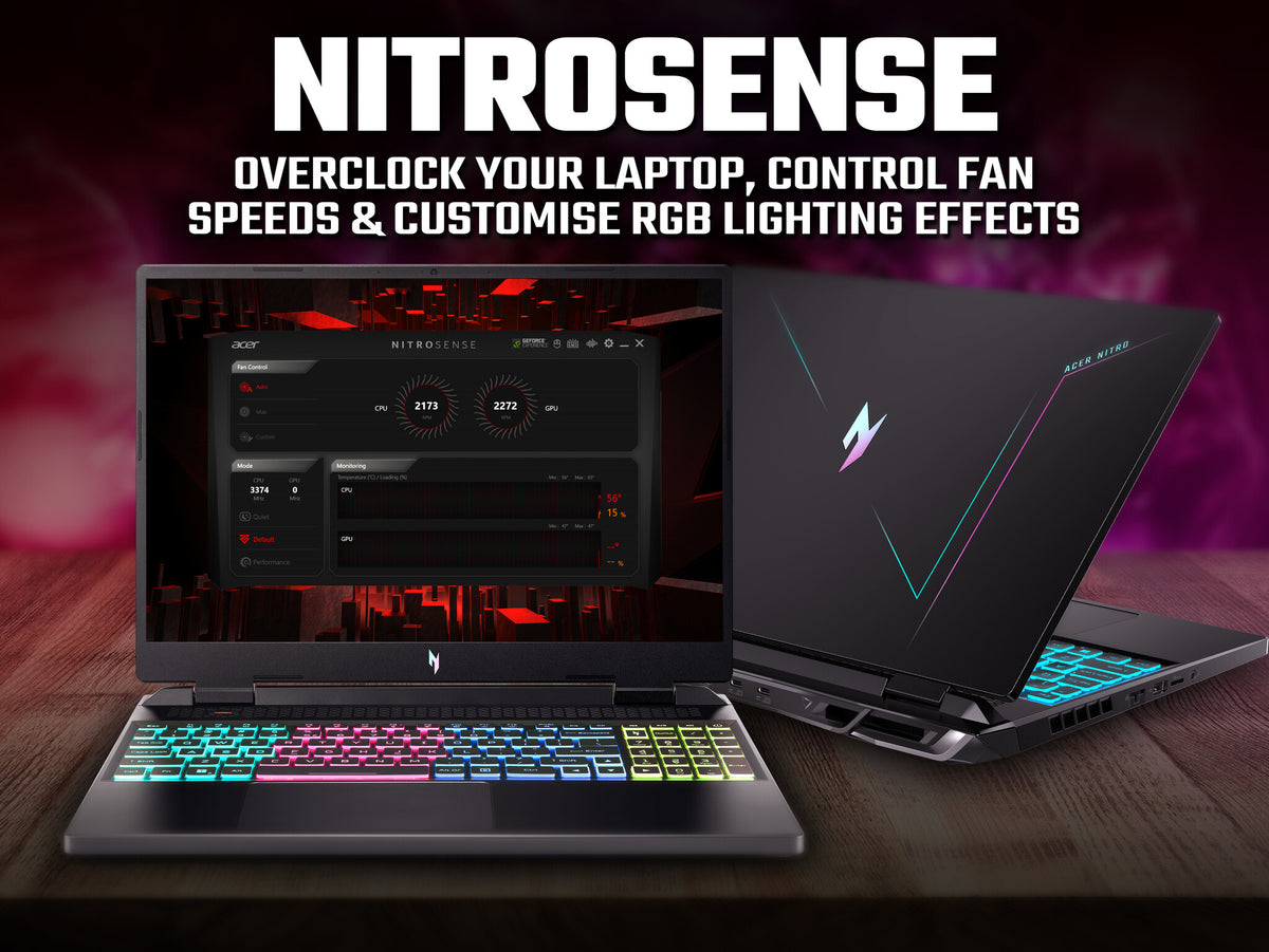 Acer Nitro 16 AN16-41 Gaming Laptop - 40.6 cm (16") - AMD Ryzen 7 7735HS - 16 GB DDR5-SDRAM - 1TB SSD - NVIDIA GeForce RTX 4060 - Windows 11 - Black