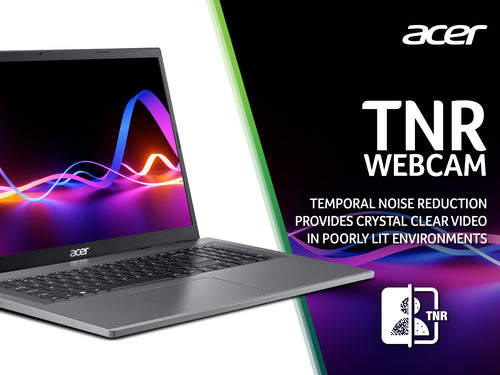 Acer Aspire 3 Laptop - 43.9 cm (17.3") - Intel N100 - 4GB LPDDR5-SDRAM - 512 GB SSD - Wi-Fi 6 - Windows 11 Home - Grey