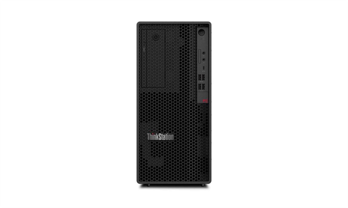Lenovo ThinkStation P2 Tower Gen 2 Intel Core Ultra 9 285 64 GB DDR5-SDRAM 2 TB SSD NVIDIA GeForce RTX 5070 Windows 11 Pro Workstation Black