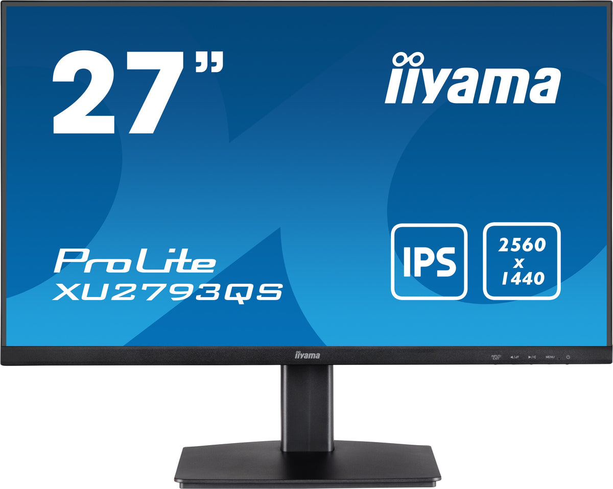 iiyama ProLite XU2793QS-B1 - 68.6 cm (27&quot;) - 2560 x 1440 pixels WQHD LED Monitor