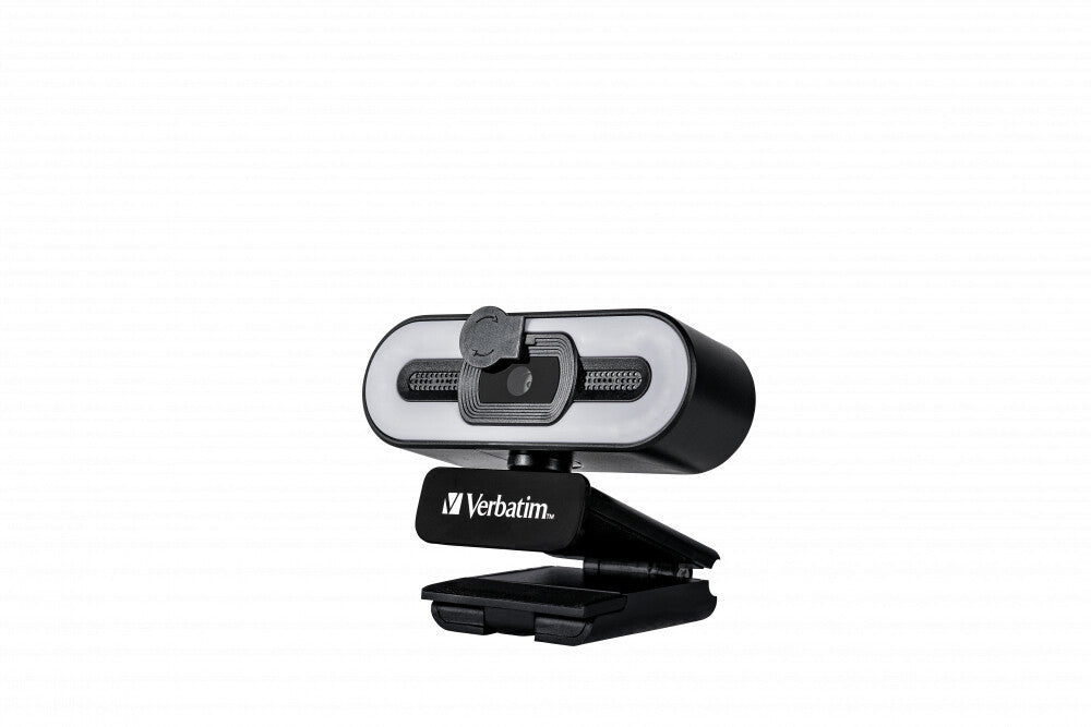 Verbatim - 1920 x 1080 pixels USB 2.0 Webcam in Black