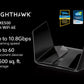 NETGEAR Nighthawk RAXE500 - Gigabit Ethernet Tri-band (2.4 GHz / 5 GHz / 6 GHz) wireless router in Black