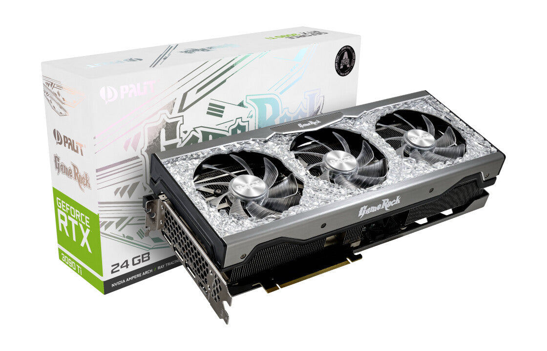 Palit GameRock - NVIDIA 24 GB GDDR6X GeForce RTX 3090 Ti graphics card
