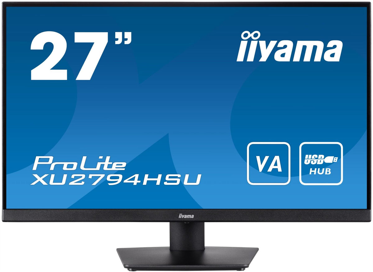 iiyama ProLite XU2794HSU-B1 Computer Monitor 68.6 cm (27") 1920 x 1080 pixels Full HD LCD Black