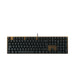CHERRY KC 200 MX - USB Wired Mechanical keyboard in Black / Bronze (QWERTY UK)