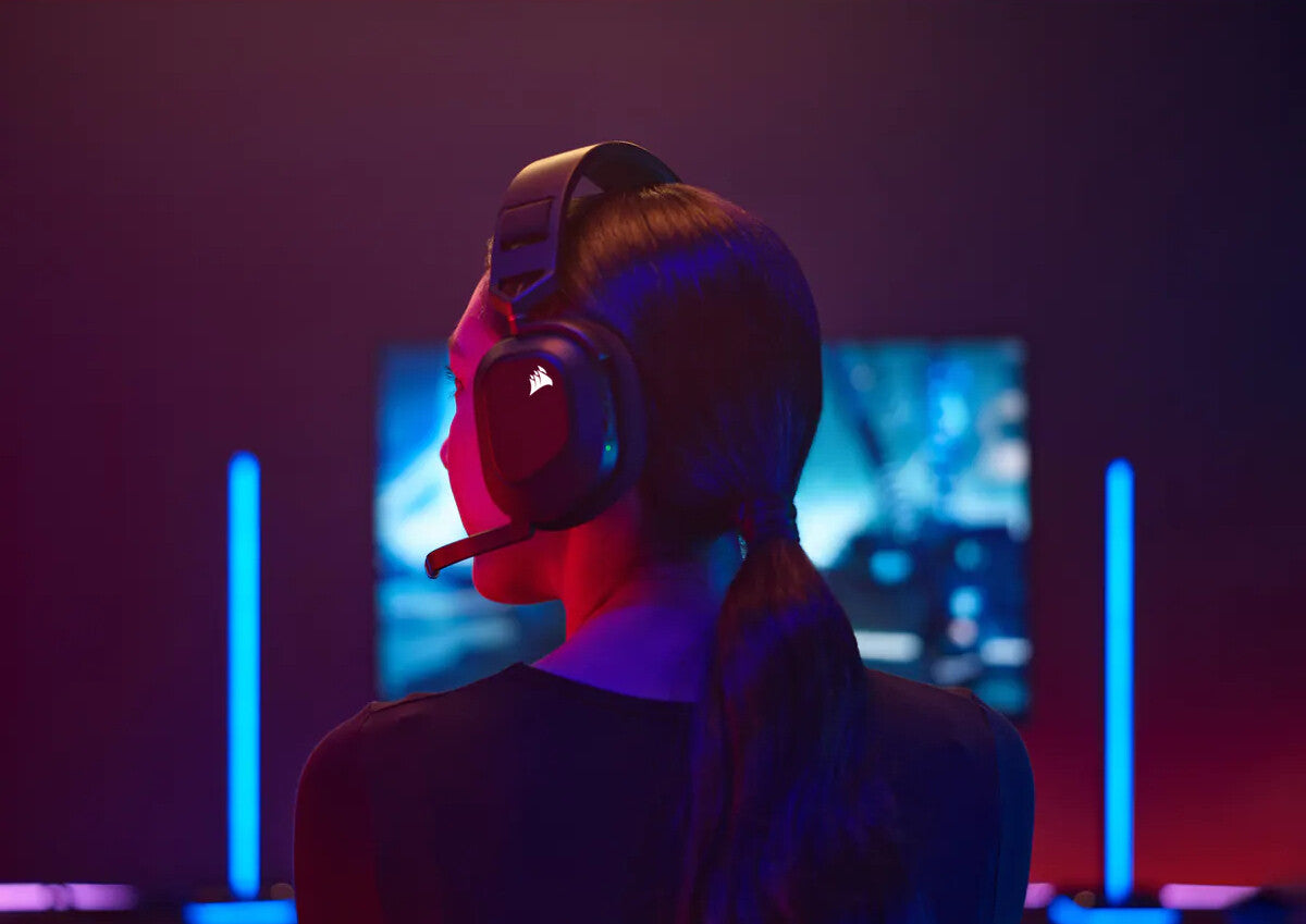 Corsair HS80 - Wireless Gaming RGB Headset in Black