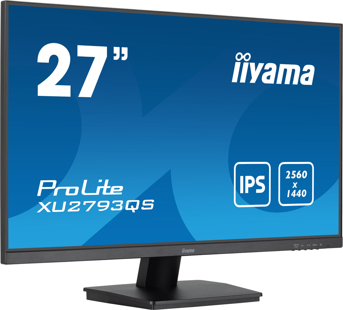 iiyama ProLite XU2793QS-B6 - 68.6 cm (27") - 2560 x 1440 pixels 2K Ultra HD LED Monitor