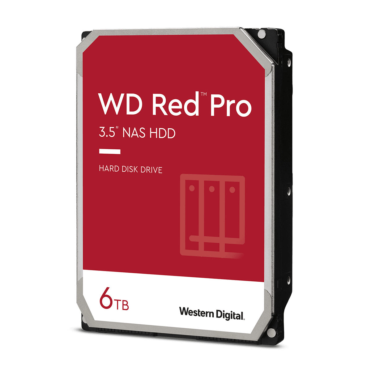Western Digital Red Pro - 7.2K RPM 3.5" Serial ATA HDD -  6 TB