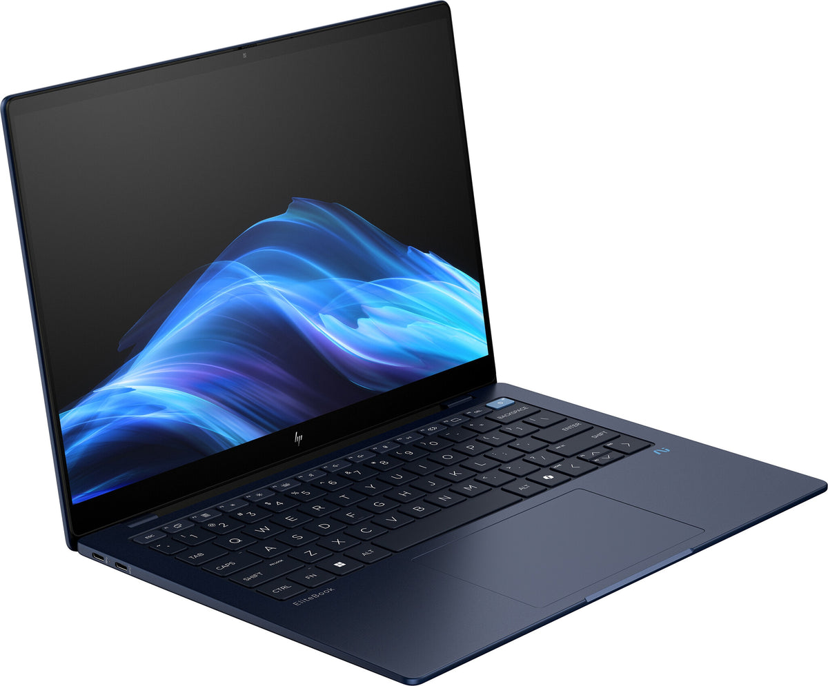 HP EliteBook Ultra 14 G1q Laptop - 35.6 cm (14&quot;) - Touchscreen - Qualcomm Snapdragon X1E-78-100 - 16 GB LPDDR5x-SDRAM - 512 GB SSD - Wi-Fi 7 - Windows 11 Pro - Blue
