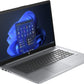 HP 470 G10 Laptop - 43.9 cm (17.3") - Intel® Core™ i7-1355U - 16 GB DDR4-SDRAM - 1 TB SSD - Wi-Fi 6 - Windows 11 Pro - Silver