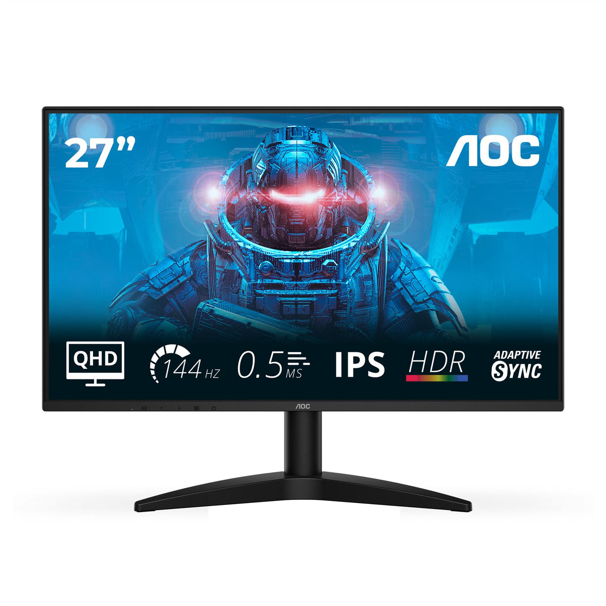 AOC B3 Q27B36X computer monitor 68.6 cm (27") 2560 x 1440 pixels Quad HD LED Black